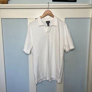 NWT H&M White Polo Shirt